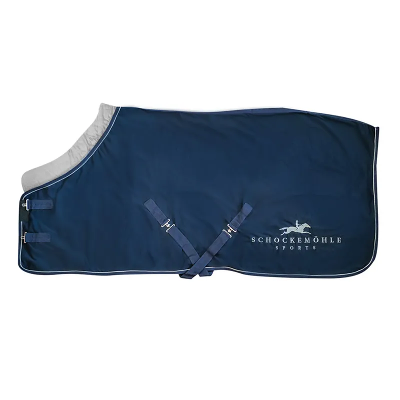 Schockemohle Premium Comfy Style Fleece Rug  - Dark Blue